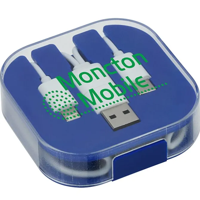 Novi Duo Charging Cable with Phone Stand - USB-C