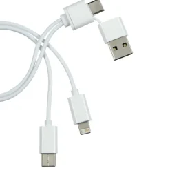 Novi Duo Charging Cable with Phone Stand - USB-C - 24 hr
