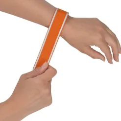 Nylon Reflective Slap Bracelet