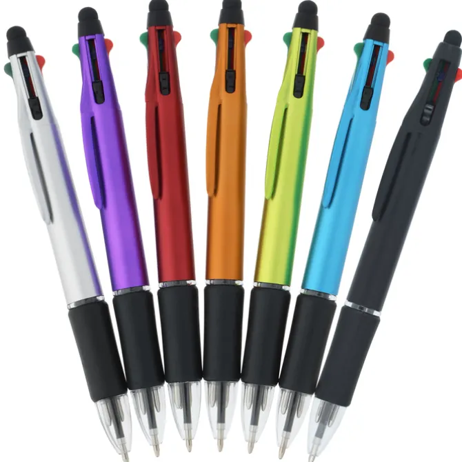 Orbitor 4-Color Stylus Pen - Metallic