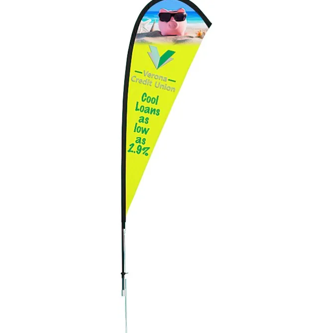 Outdoor Sail Sign - 8' - One Sided