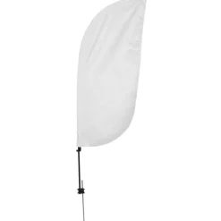Outdoor Value Feather Sail Sign - 7 1/2 feet - Two Sided