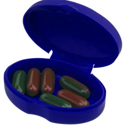 Oval Pill Box - Opaque - 24 hr