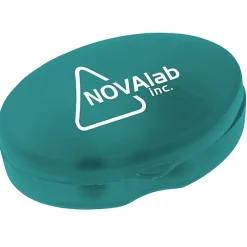 Oval Pill Box - Translucent - 24 hr