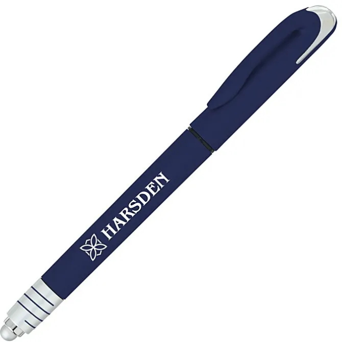 Pacifica Soft Touch Stylus Spinner Gel Pen