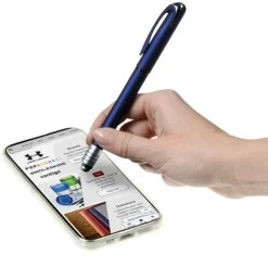 Pacifica Soft Touch Stylus Spinner Gel Pen