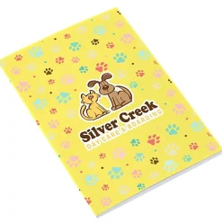 Paper Cover Notebook - 6 inches x 4 inches - Colors