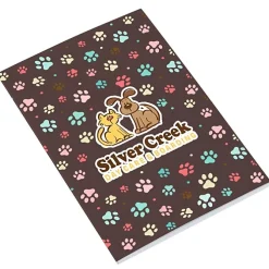 Paper Cover Notebook - 6 inches x 4 inches - Colors