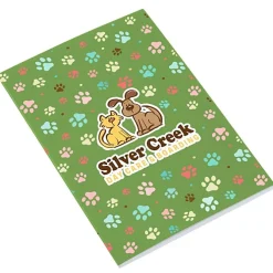 Paper Cover Notebook - 6 inches x 4 inches - Colors