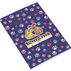 Paper Cover Notebook - 6 inches x 4 inches - Colors