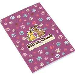 Paper Cover Notebook - 6 inches x 4 inches - Colors