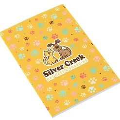 Paper Cover Notebook - 6 inches x 4 inches - Colors