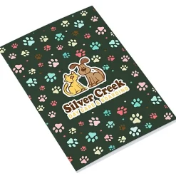 Paper Cover Notebook - 6 inches x 4 inches - Colors
