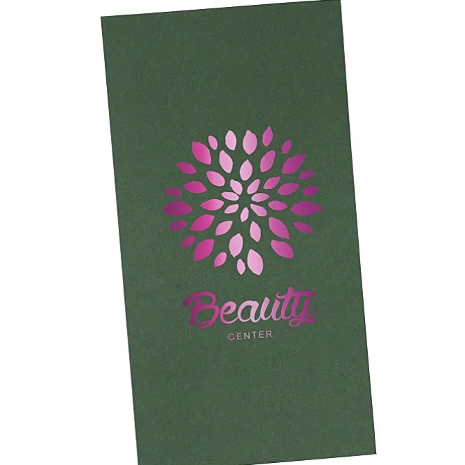 Paper Two-Pocket Mini Folder - 9 1/2 inches x 5 inches