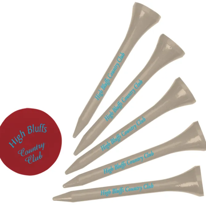 Par Pack- 5 Tees & 1 Quarter Mark