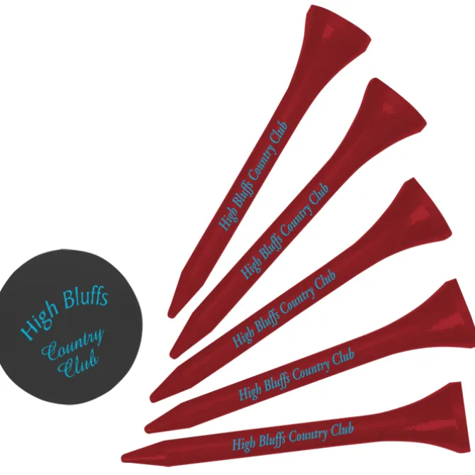 Par Pack- 5 Tees & 1 Quarter Mark