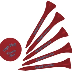 Par Pack- 5 Tees & 1 Quarter Mark