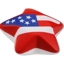 Patriotic Star Stress Reliever