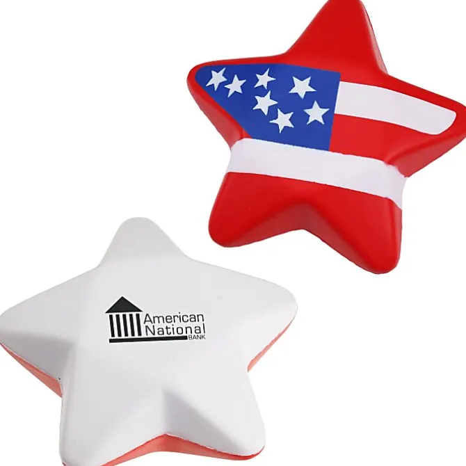 Patriotic Star Stress Reliever
