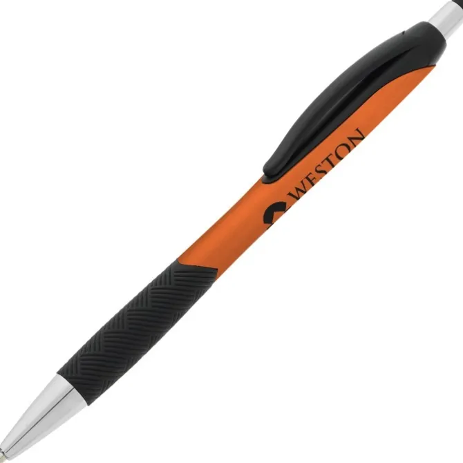 Pattern Grip Stylus Pen - Metallic