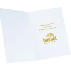 Peace and Joy Ornaments Greeting Card