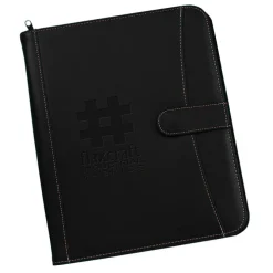 Pebble Grain Faux Leather Portfolio