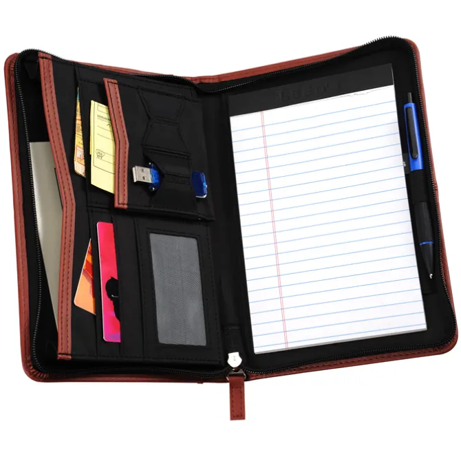 Pedova Jr. Zippered Padfolio