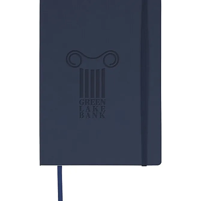 Pedova Ultra Soft Bound Journal Book - 9-1/2 inches x 6-3/4 inches - 24 hr