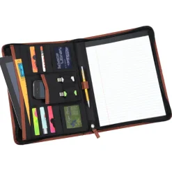Pedova Zippered Padfolio - 24 hr
