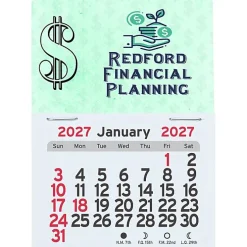 Peel-N-Stick Calendar - Dollar Sign