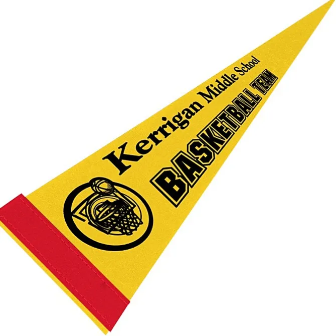 Pennant 5 inches x 12 inches - Colors