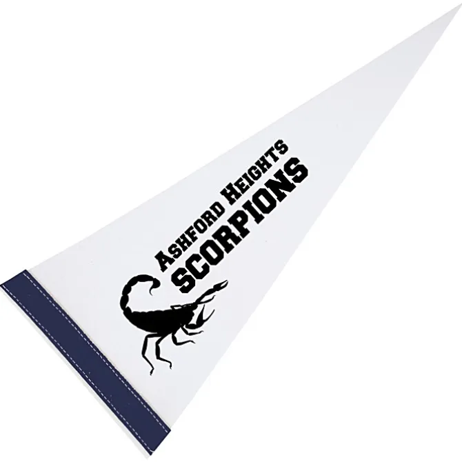 Pennant 8 inches x 18 inches - White
