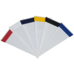 Pennant 4 inches x 10 inches - White