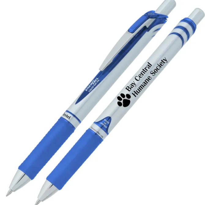 Pentel EnerGel Pen - Silver