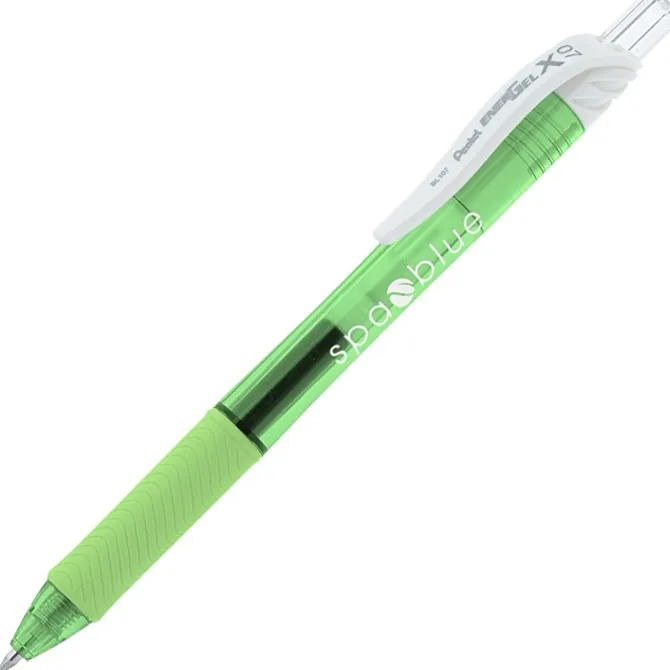 Pentel EnerGel-X Pen - Translucent - White