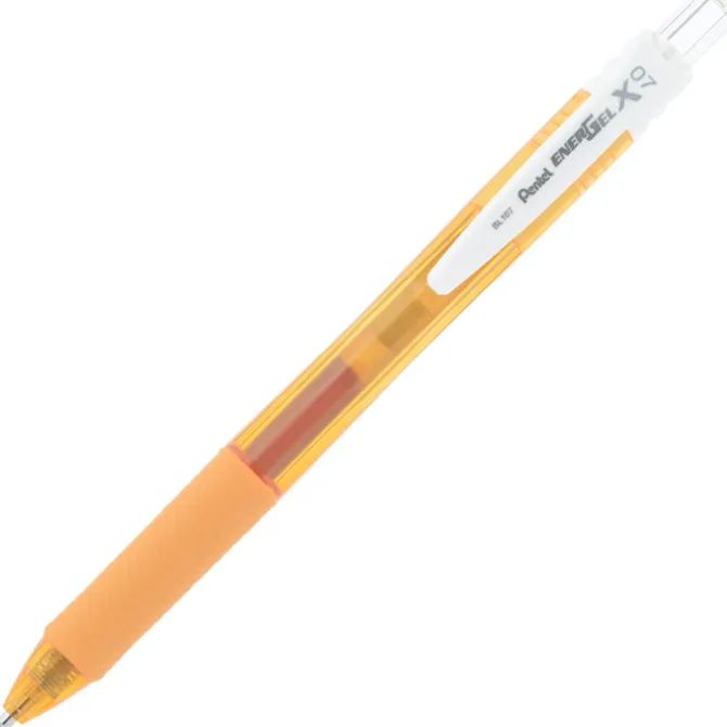 Pentel EnerGel-X Pen - Translucent - White