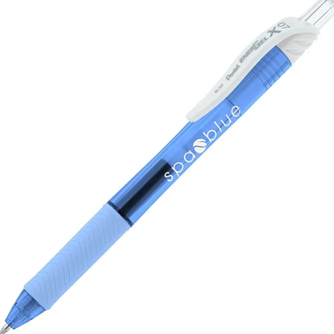Pentel EnerGel-X Pen - Translucent - White - 24 hr
