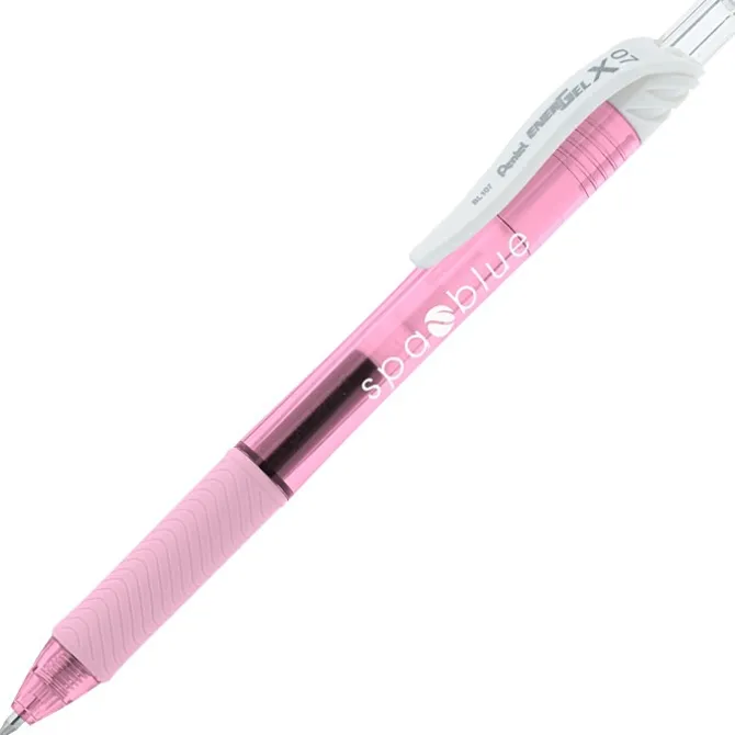 Pentel EnerGel-X Pen - Translucent - White - 24 hr