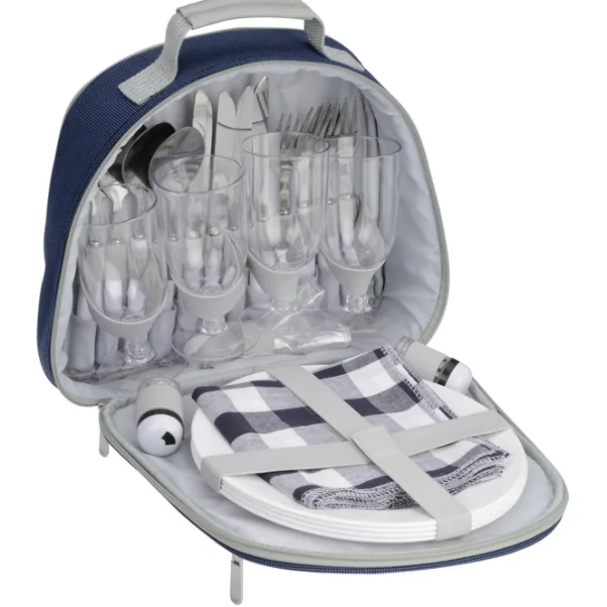 4 Person Rolling Picnic Set