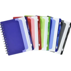 Petal Pocket Spiral Notebook with Pen