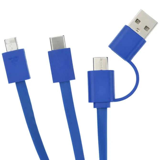 Phone Stand Duo Charging Cable Keychain