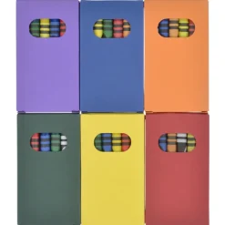 6-Piece Crayon Set - 24 hr