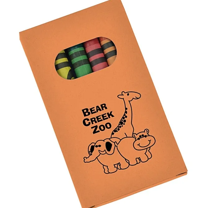 6-Piece Crayon Set - 24 hr