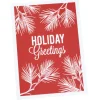 Pine Holiday Greeting Card