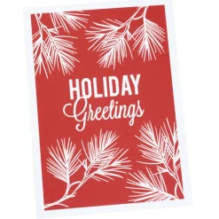 Pine Holiday Greeting Card