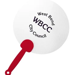 Plastic Hand Fan - 24 hr