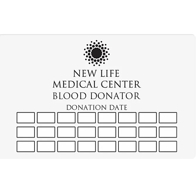 Plastic Membership Card - .020