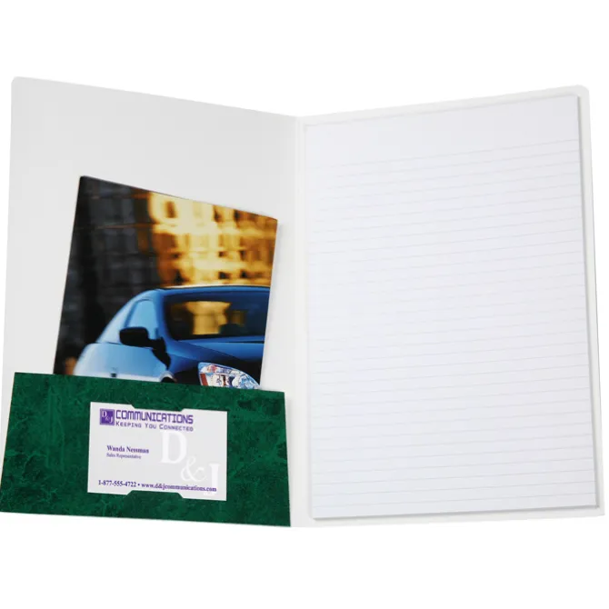 Pocket Folder Jr. Padfolio - Marble