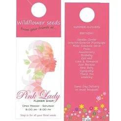 Pocket Paper Stock Door Hanger