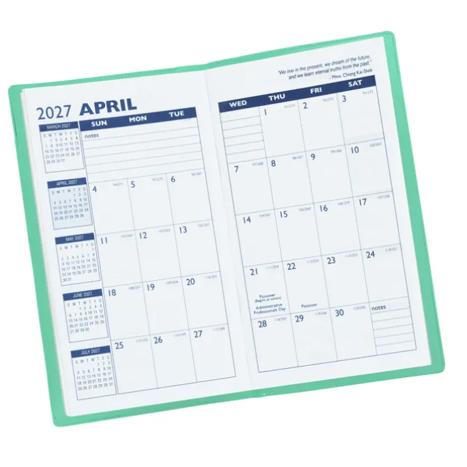 Pocket Planner - Monthly - Translucent